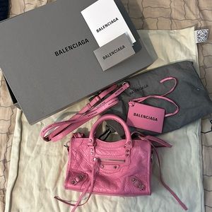 Authentic balenciaga Nano City Bag